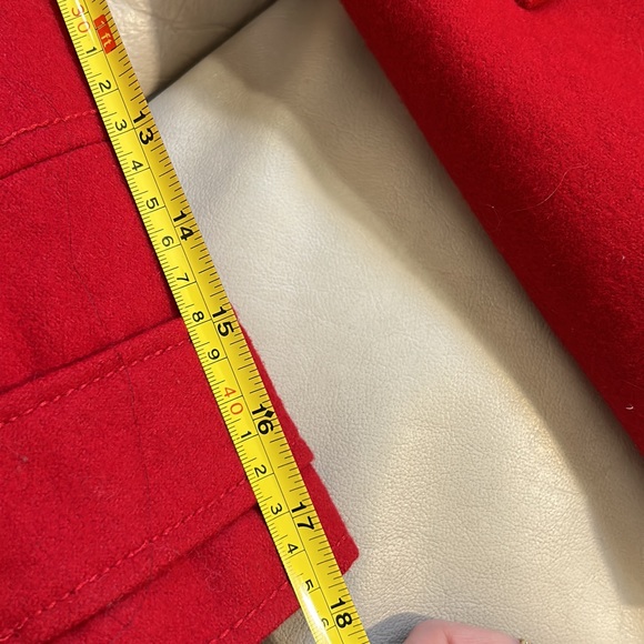 Red jacket with button detailing - Picture 6 of 7